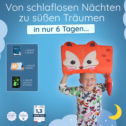 Calmly® - Das Kinderkissen für besseren und gesünderen Schlaf