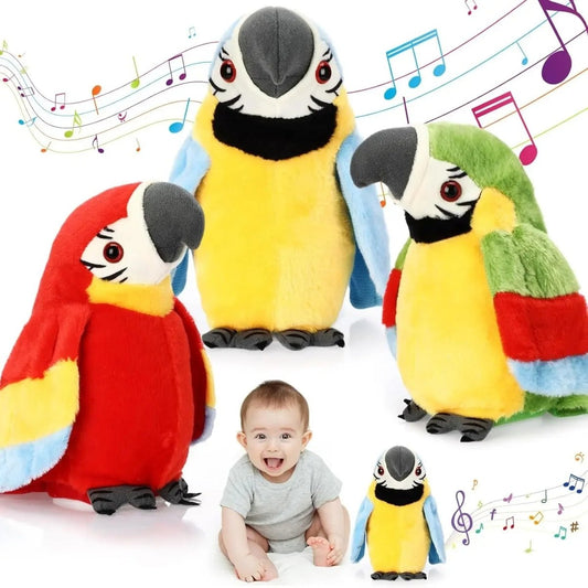 Sprechender Papagei – Interaktiver Kuschelfreund für Kinder