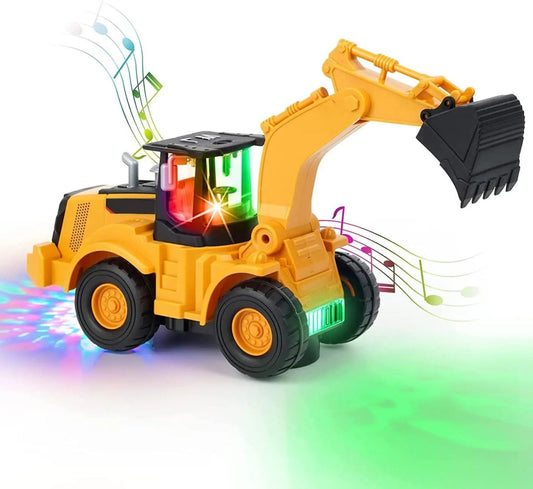 Tanzender Musik-Bagger für Kinder mit Lichtern & Sound